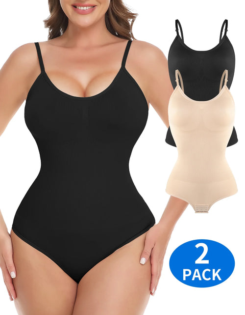 Load image into Gallery viewer, Shapewear Bodysuit for Women Tummy Control Body Shaper Seamless Sculpting Snatched High Waist Body Suit
