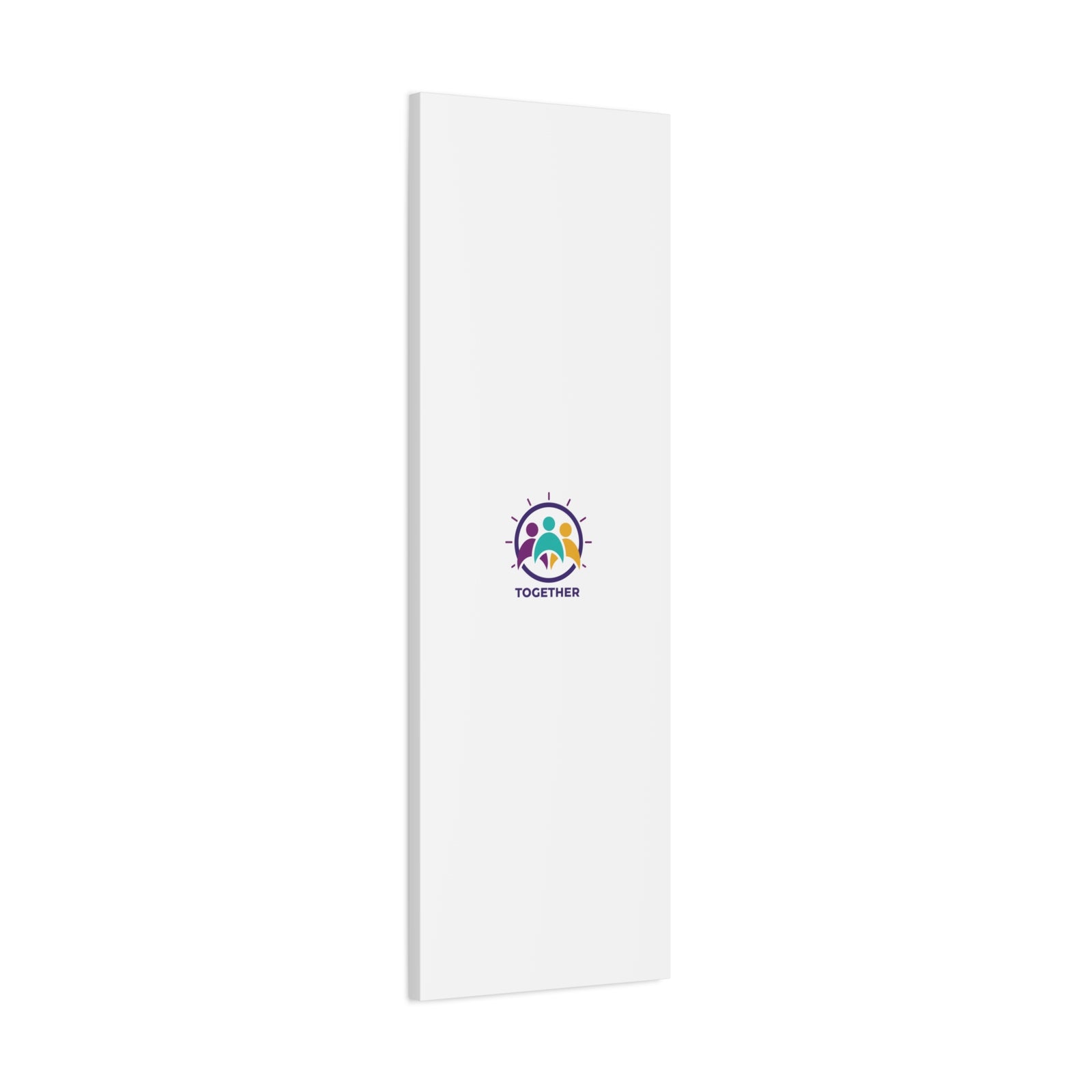 Together solidarity icon Canvas, Minimalist equality symbol, Support badge