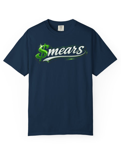 Load image into Gallery viewer, Smear Script T-Shirt — Bold Lip Art &amp; mears Streetwear Tee
