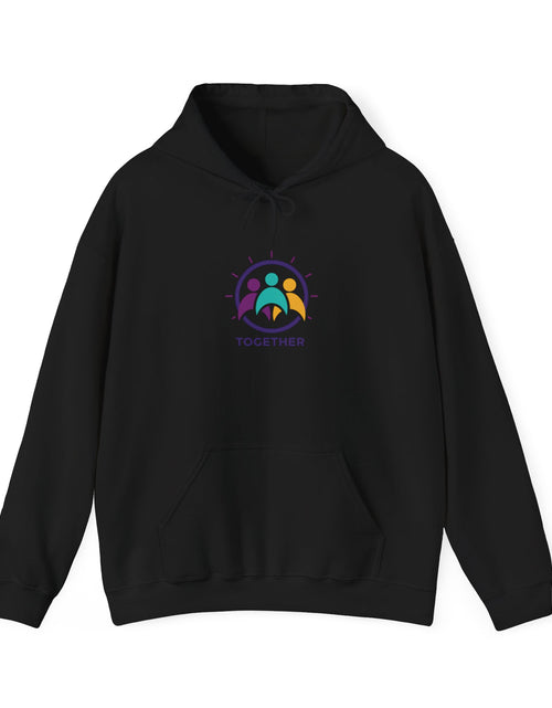 Load image into Gallery viewer, Solidarity Symbol Hoodie | equality icon, minimal feminist design
