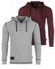 Heather + Maroon Set of 2