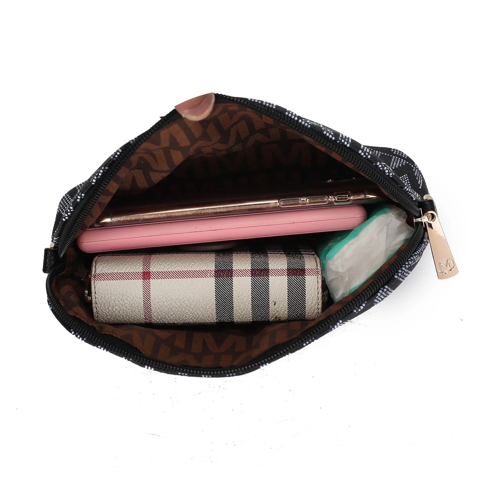 Alexy Women'S Tote Bag, Small Tote Bag, Pouch Purse & Wristlet Wallet Bag 4 Pcs Handbag Set by Mia K - White