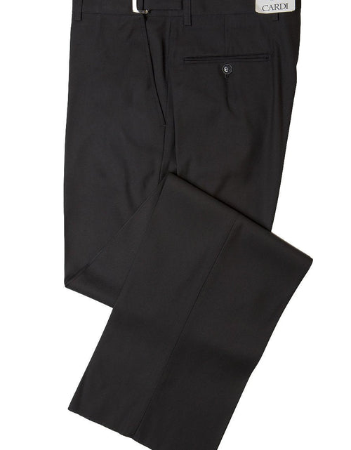 Load image into Gallery viewer, "Ethan" Black Super 150's Luxury Viscose Blend Suit Pants
