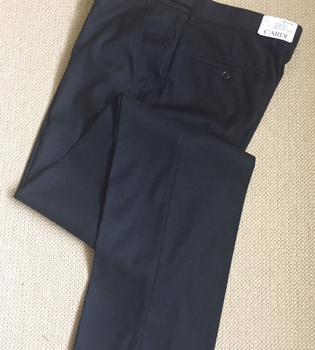 "Ethan" Black Super 150's Luxury Viscose Blend Suit Pants
