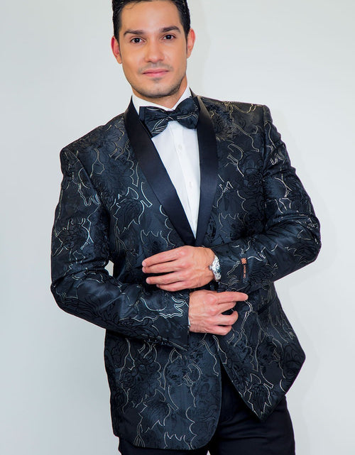 Load image into Gallery viewer, "Havana" Tuxedo Jacket Shawl
