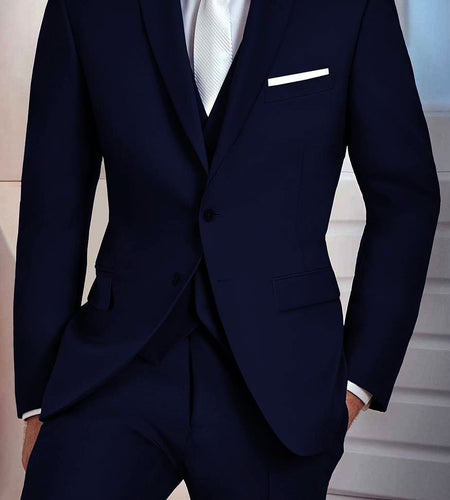 "Madison" Midnight Navy Suit Jacket Notch (Separates)