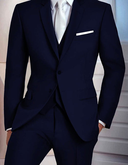 Load image into Gallery viewer, "Madison" Midnight Navy Suit Jacket Notch (Separates)
